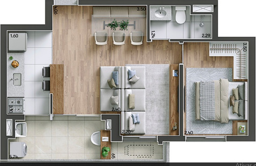 Imagem 23 de 27 de Apartamento À Venda No Bairro Ipiranga - São Paulo/sp - O-17784-29548
