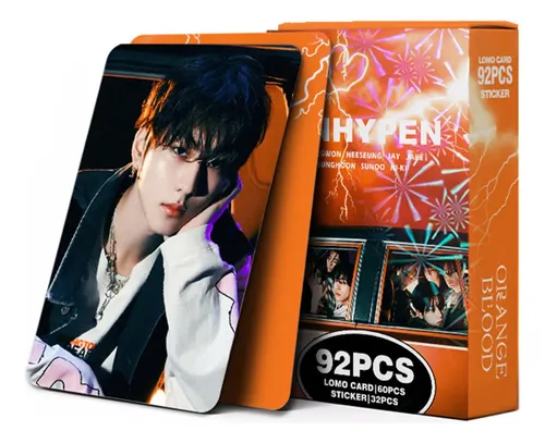 Kpopbp 92 Pcs Enhypen Orange Blood Novo Álbum De Cartões