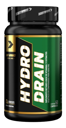 Hydrodrain - 60 Comp. - Quemador De Grasa. Body Advance