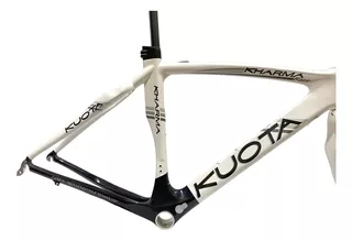 Quadro Carbono Kuota Kharma Tam 50 Branco E Cinza Speed