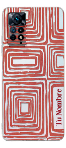 Funda Para Xiaomi Para Mujer Abstracto Con Tu Nombre