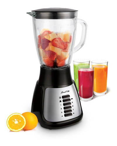 Imagen 3 de 5 de Licuadora Molinillo Smart Tek Ml7050 500w 1,5 Lts Vidrio Pc