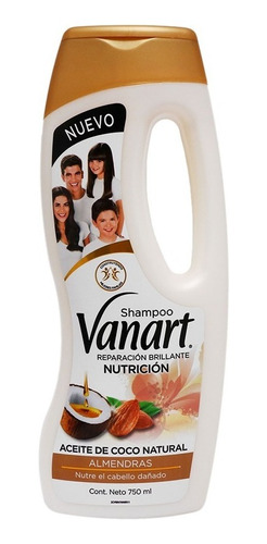 Shampoo Reparacion Brillante Vanart 750ml.