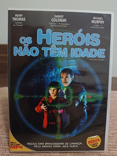 Os Heróis Não Têm Idade, Dvd Original, Em Ótimo Estado. (Usado)
