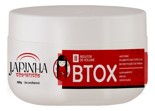 Btox Japonesa Óleo De Ojon Japinha Cosméticos 300g