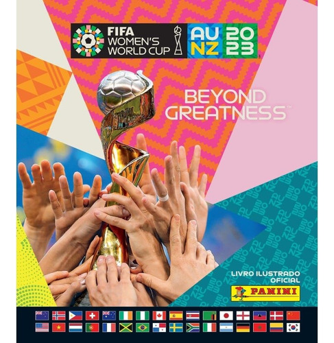 Panini Copa Mundial Femenina Fifa 2023 Tapa Dura Brasil 