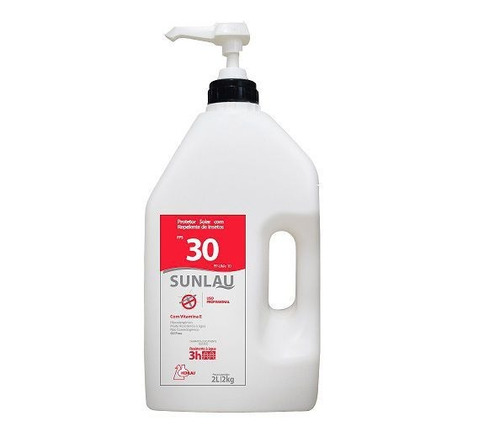 Protetor Solar Fps 30 Sunlau 2 Kg - Frete Grátis