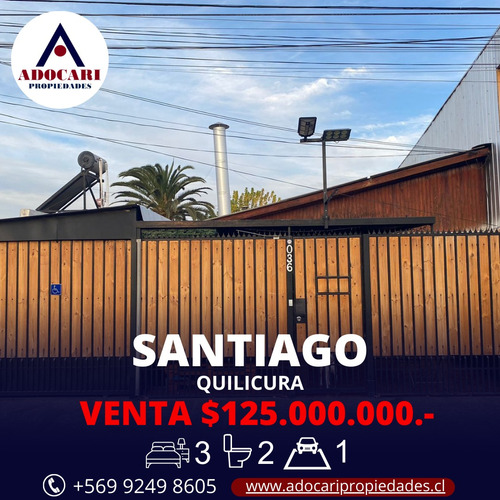 Santiago / Quilicura / Pasaje De La Vendimia / 3d 2b