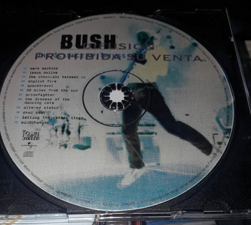 Bush The Science Of Things Cd Original Promo Impecable!! 