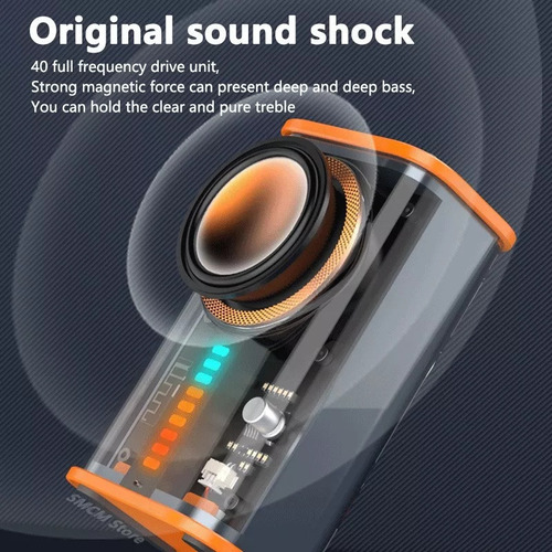 P Altavoz Bluetooth Portátil Con Subwoofer Bluetooth 5.0.