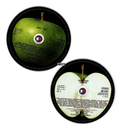 The Beatles - Edição de aniversário de Abbey Road - CD de 2 discos, edição limitada, versão em álbum
