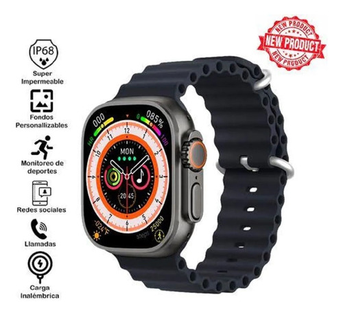 Smartwatch T900 Ultra Big 2 Año 2024 Reloj Inteligente Ztfit