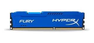 Memoria Ram Fury Ddr3 Gamer Color Azul 8gb 1 Hyperx