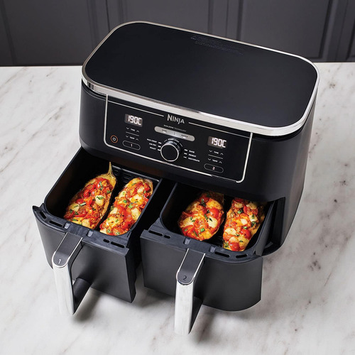 Ninja Freidora Exenta De Aceite Dual Zone Foodi Max Af400eu