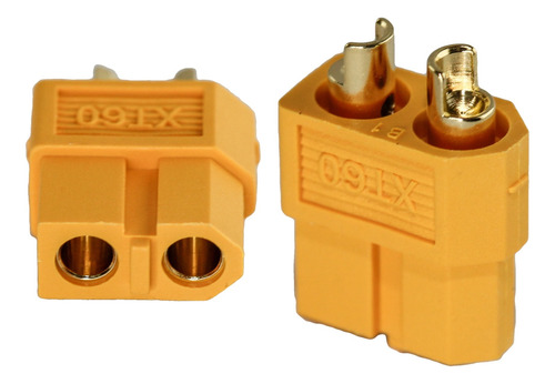 Conector Xt-60 Xt60 Ficha Bateria Hembra 500v 30a 30amp Htec