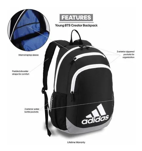 Adidas youth young creator backpack discount