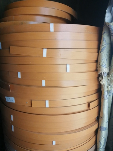 Tapa Canto Grueso Pvc 30x2mm Haya Natural Cacao Peral Cocina