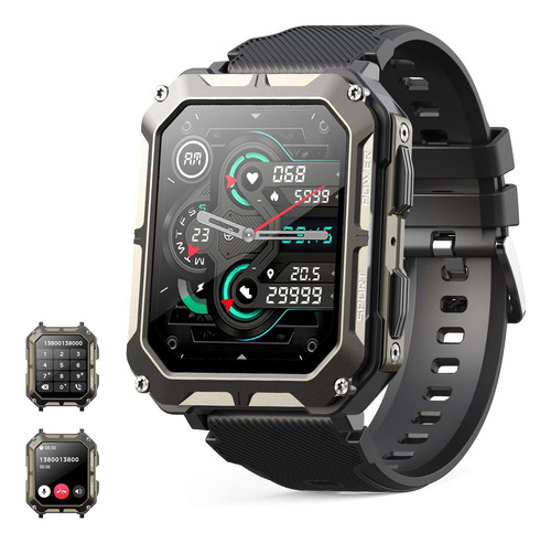 Reloj Inteligente Smartwatch Deportivo Hombre Bluetooth Call