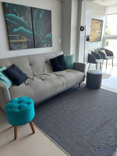 Imagem 4 de 28 de Apartamento Para Venda Comercio, Salvador ( Clock Marina)1 Dormitório Sendo 1 Suíte, 1 Sala, 1 Banheiro, 1 Vaga, Vista Mar, Mobiliado, - Mc03 - 70652776