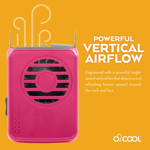 Ventilador De Refrigeración O2cool Neck Personal Travel Alim