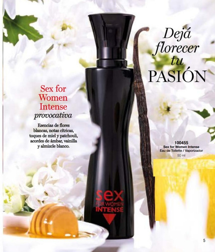Sex For Women Intense. Eau De Toilette. Violetta