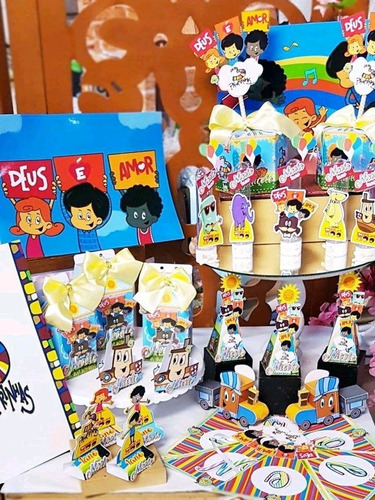Kit Personalizado 50 Itens - 3 Palavrinhas Ii