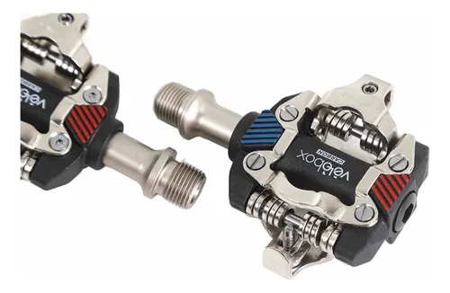 comprar Pedal Clip Velobox Carbono E Alumínio Cu002F Rolamentos + Tacos