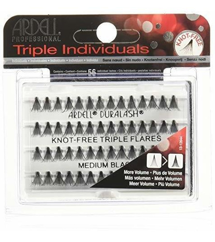 Pestañas Postizas - Ardell Triple Individuals Knot-free Eye 