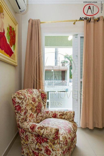 Imagem 9 de 30 de Casa Residencial Com 3 Dormitórios, 1 Suítes, Piscina E Churrasqueira , 145 M² - Venda Por R$ 850.000 - Macuco - Santos/sp - Ca1907