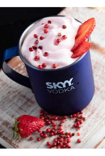 Kit Moscow Mule: 1 Vodka Skyy E 2 Canecas De Skyy