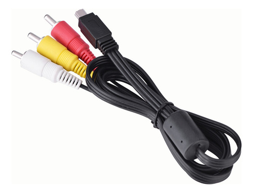 Video Audio Av Cable Mini Usb A 3 Rca Para Cámara Canon