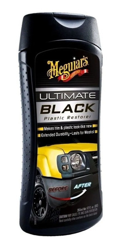 Renova Plástico Ultimate Black Meguiars G15812 355ml