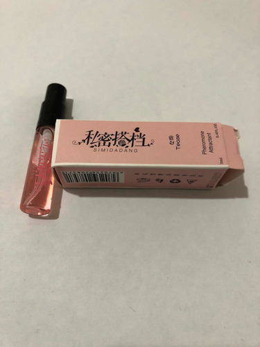 Perfume Fragancia De Vidrio De Botella Moda 3ml Atomizador
