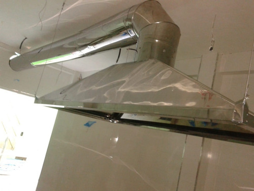 Coifa Industrial Inox Brilhante Sob Medida