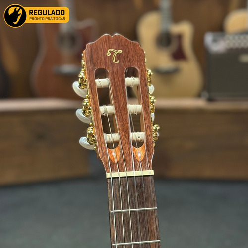 Violão Takamine Gc5 Nylon Elétrico C/ Case Rígido - Regulado