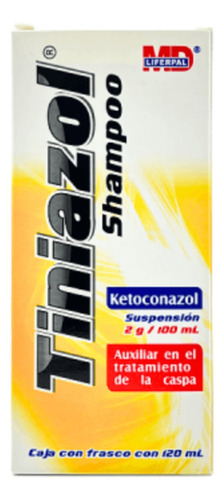 Shampoo Tiniazol Tratamiento Anti Caspa 120 Ml (1 Pza)