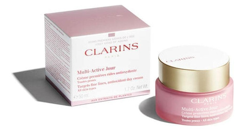 Crema suavizante antiarrugas Clarins Multi Active Jour, 50 ml