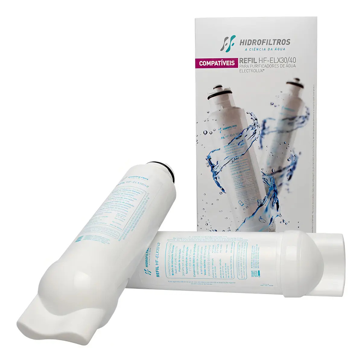 Kit 02 Refil Filtro Electrolux Purificador Água Pe11b Pe11x
