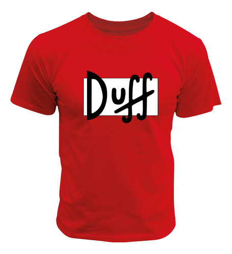 Playera De Cerveza Duff Los Simpsons Homero Moe Barney