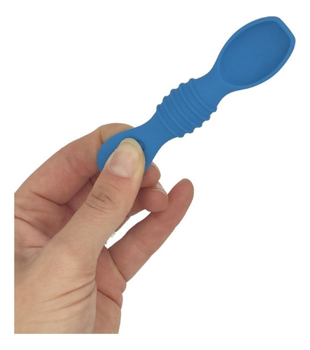 ......papu Baby Set De 4 Cucharas De Silicón Chicas (con Est
