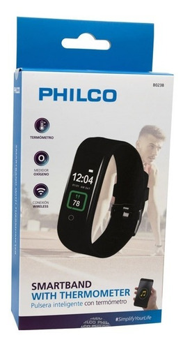 Reloj Smart Band Bluetooth Philco B023b / Tecnocenter