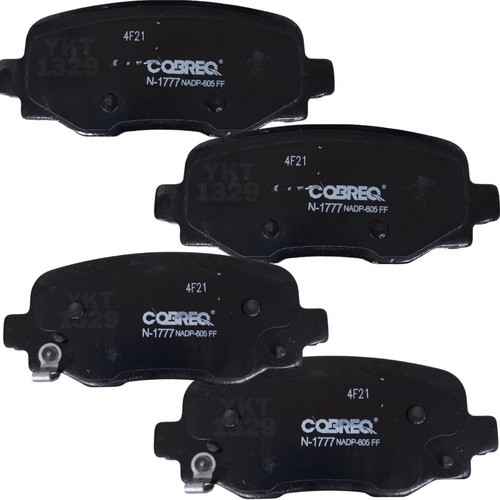 Imagem 3 de 10 de Pastilha De Freio Traseira Original Jeep Compass Renegade