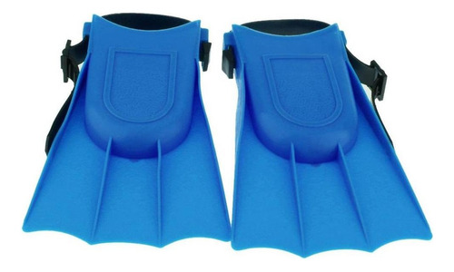 Adultos Aletas De Natación Aletas Ajustables S Azul