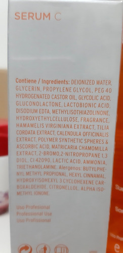Imagen 3 de 3 de Serum C Prodermic. Serum Con Vitamina C
