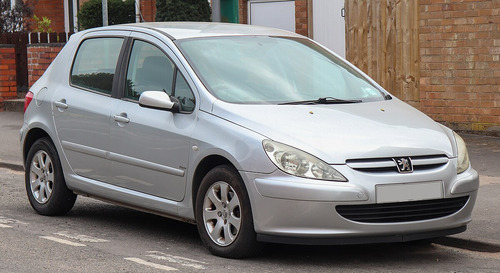 Llanta Aleación Peugeot 307 Rodado 15 Original Gris