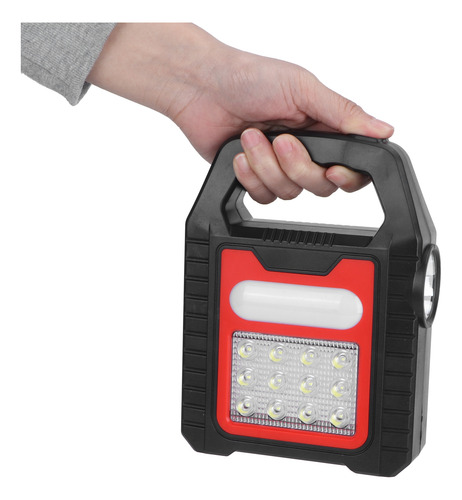 Linterna Portátil Con Carga Solar Searchlight Usb
