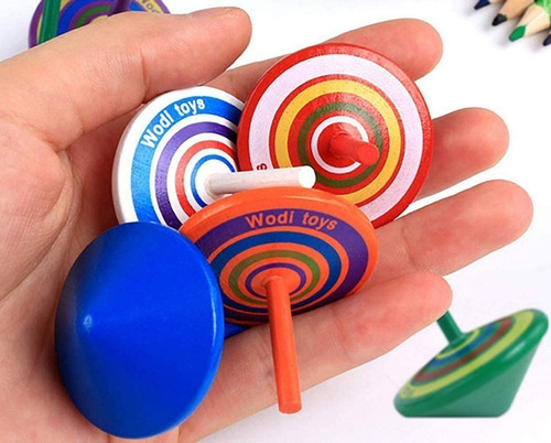 * Juguete De Giroscopio For Niños De Giroscopio De Madera