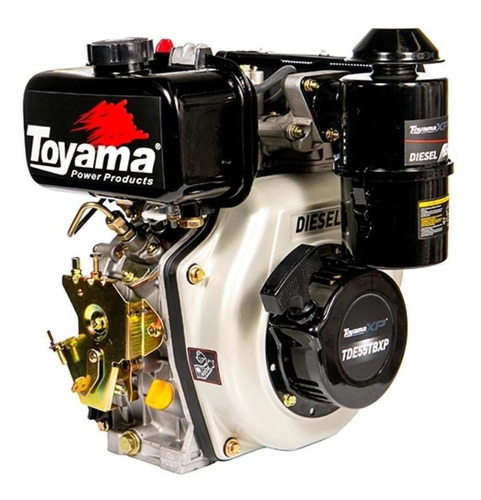 Motor Diesel Refrigerado A Ar Toyama 5 Hp Tde55tb-xp