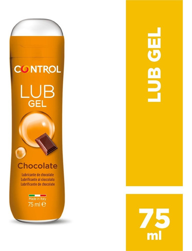 Control Lub Gel Chocolate Lubricante De Chocolate 75ml 9636