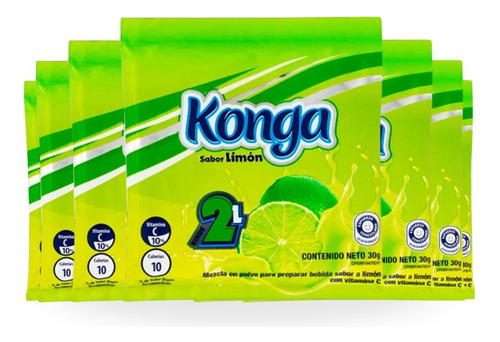 Konga Sabor Limon 30gr Pack 7und
